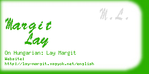 margit lay business card